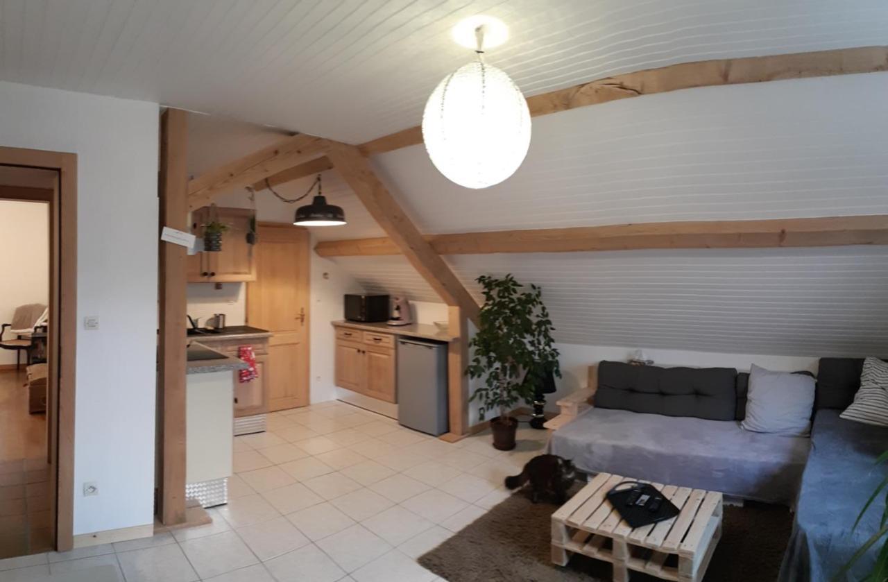 Appartement Douillet Avec Vue Sur Les Montagnes Fouchy Bagian luar foto