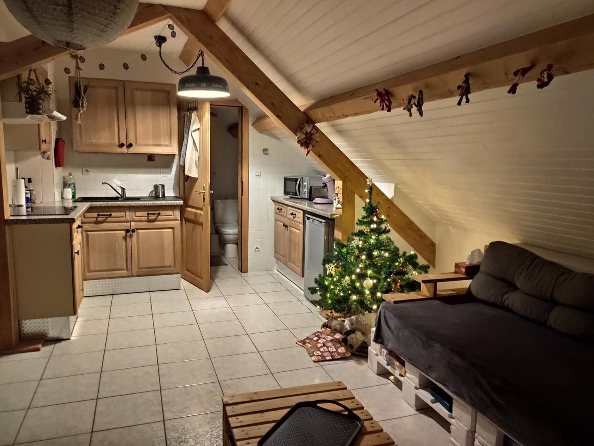 Appartement Douillet Avec Vue Sur Les Montagnes Fouchy Bagian luar foto